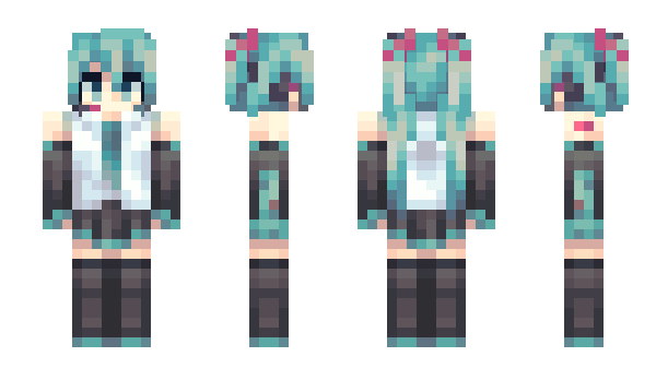Minecraft skin MoonMistyGu