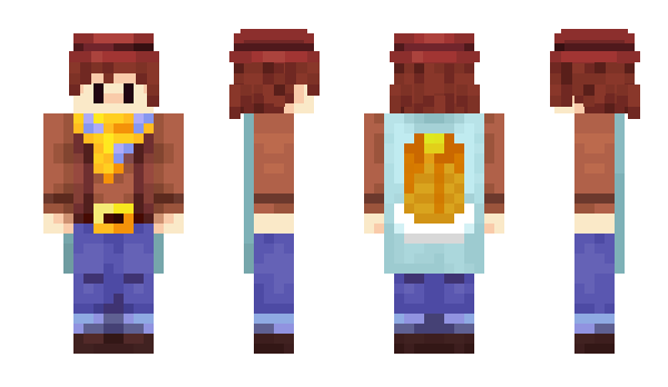 Minecraft skin Clover_Justice