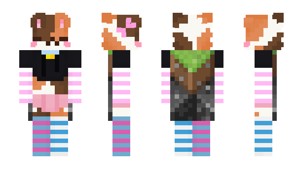 Minecraft skin SnugglyKitty