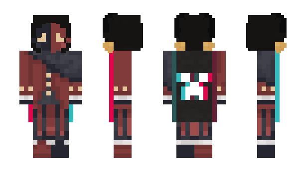 Minecraft skin KiraDonut