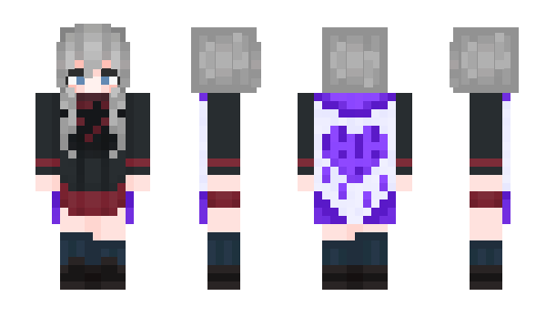 Minecraft skin alpimilk