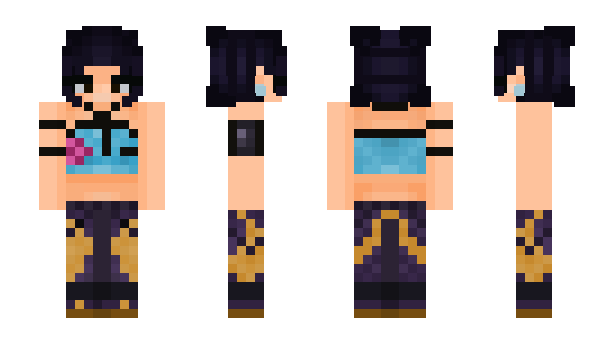 Minecraft skin QuietAsian