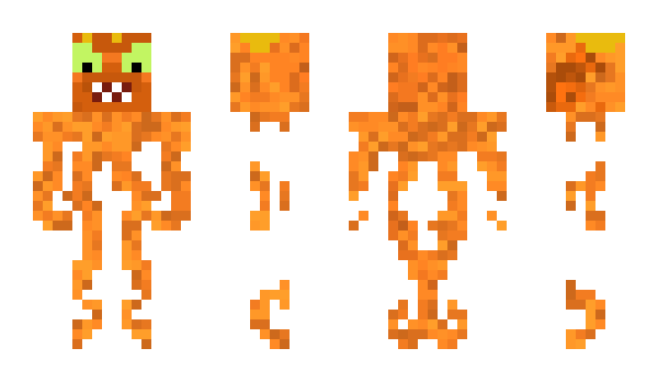 Minecraft skin Octopusm