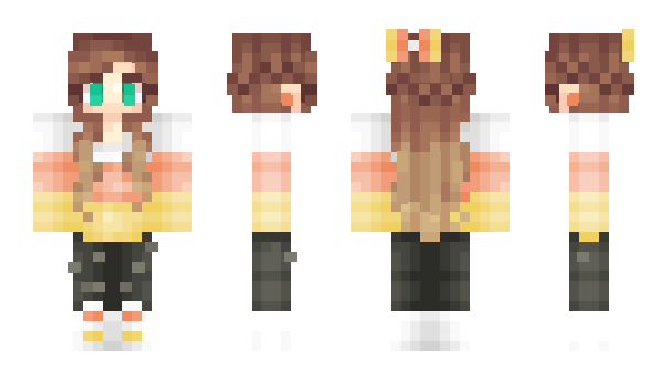 Minecraft скін по ніку Triqua