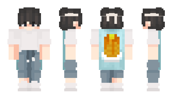 Minecraft скін по ніку Damiien129