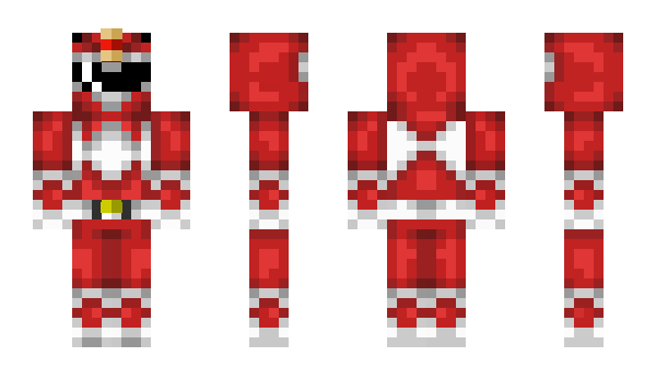 Minecraft skin RedRangerr