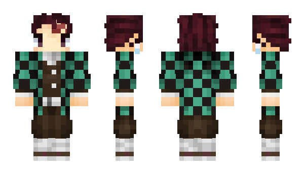 Minecraft skin POMIPON