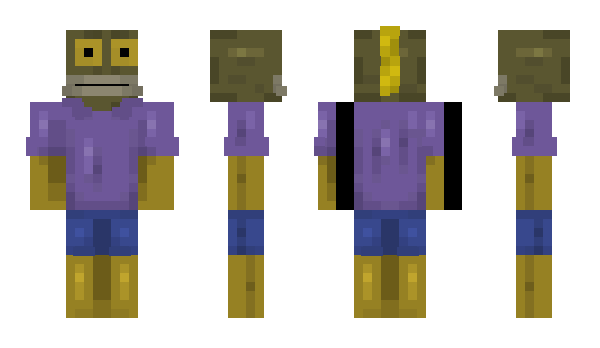 Minecraft skin GoldSerup