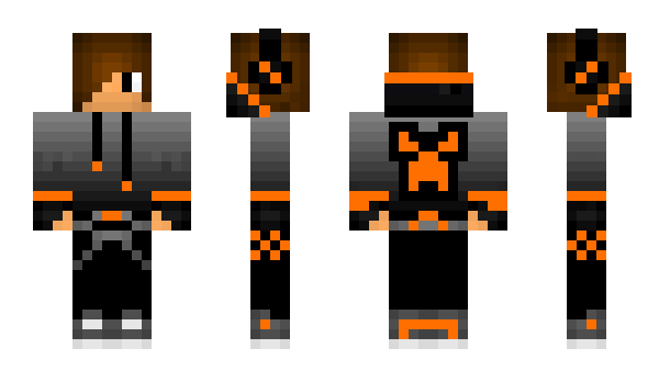 Minecraft skin Dr_Orange69