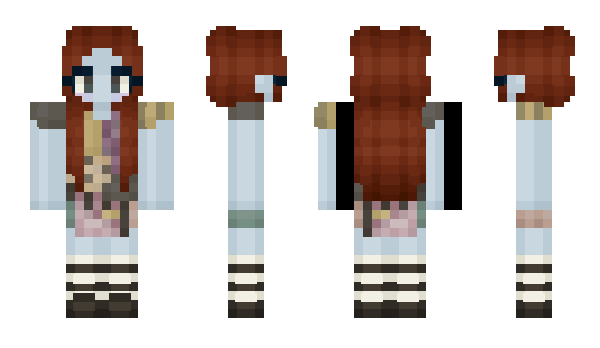 Minecraft skin SiberianHuntress