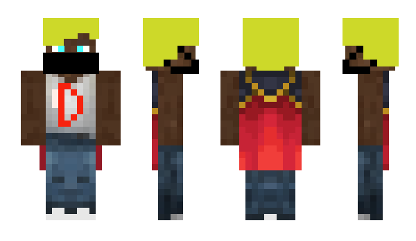 Minecraft skin Daniiga