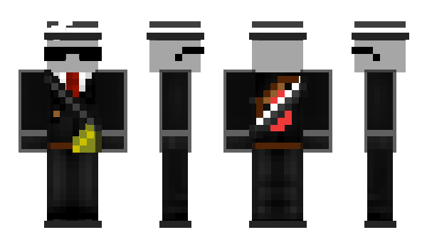 Minecraft skin Agent009PRO