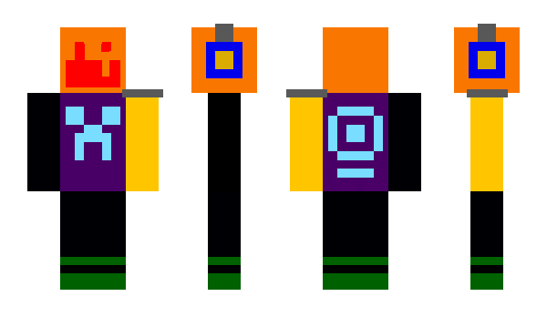 Minecraft скин по нику Pauljoe