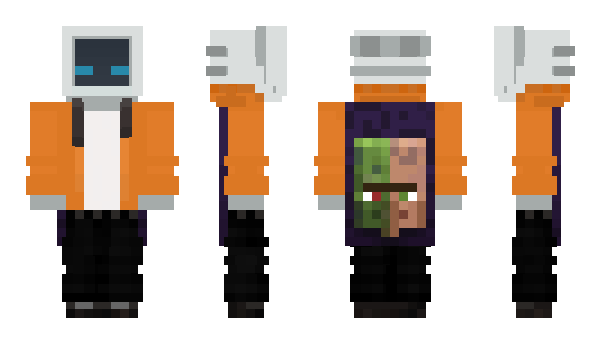 Minecraft скін по ніку HuggeGo