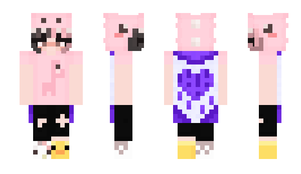 Minecraft скин по нику PequenaLittle