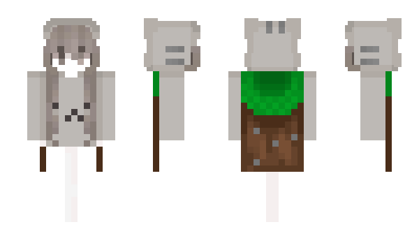 Minecraft skin Lily2b2t