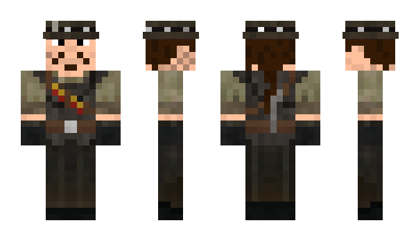 Minecraft skin John_Marston