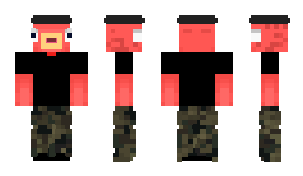 Minecraft skin JustinTran22