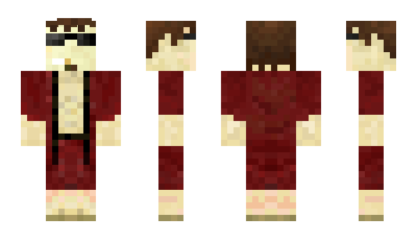 Minecraft skin TBlu3