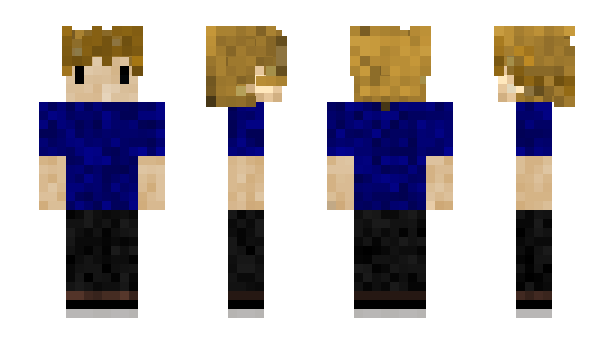 Minecraft скин по нику BabyBlueGoose