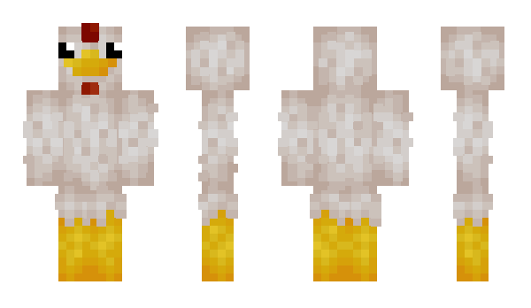 Minecraft skin ChickenSpy
