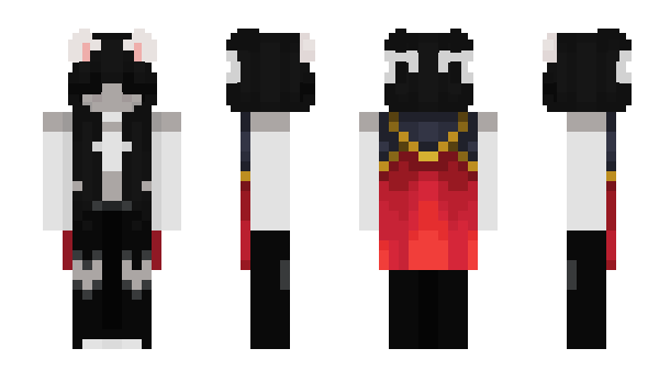 Minecraft skin EMOGIRLORANGE