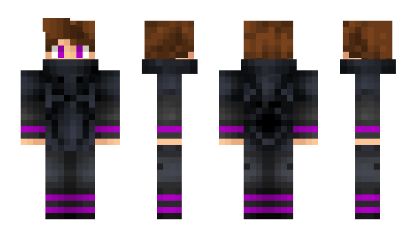 Minecraft skin PurpleCraft