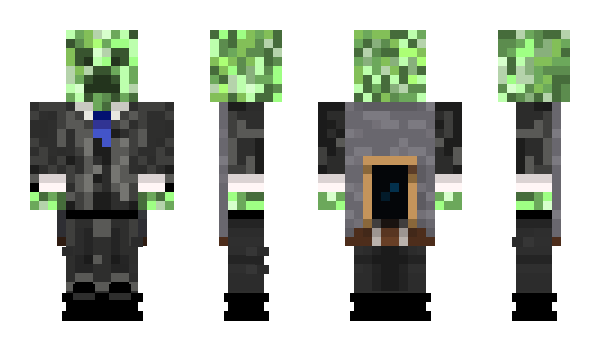 Minecraft skin TheQawer