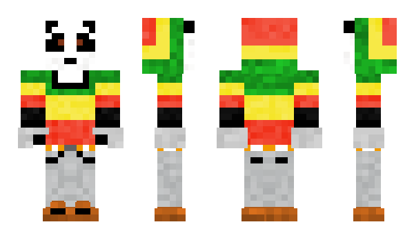 Minecraft skin GhostWeedy