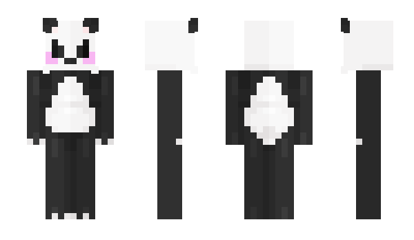 Minecraft skin Pandaoo