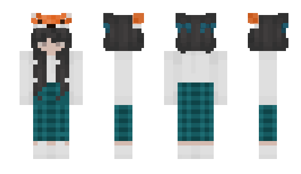 Minecraft skin Blackdalia