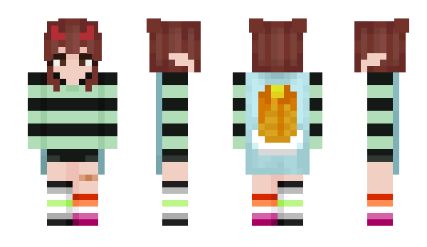 Minecraft skin ElsWolf