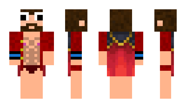 Minecraft skin PeladillaX