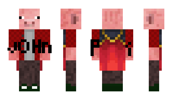 Minecraft skin johnn__pork