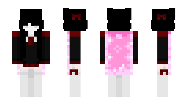 Minecraft skin AkariTanaka