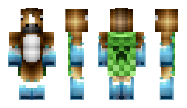 Minecraft skin kuba432110