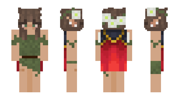 Minecraft skin SuperShe