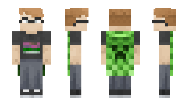 Minecraft skin frakkm3nt