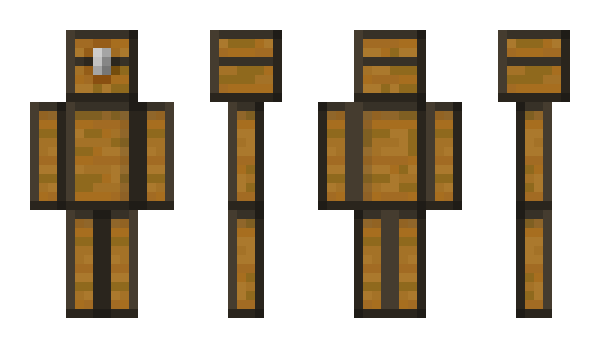 Minecraft skin hawar