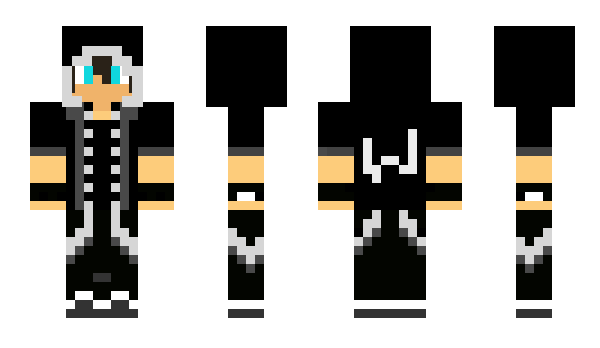 Minecraft skin AkumaKun_