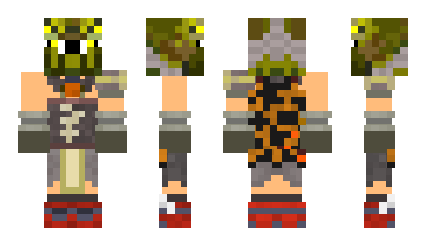 Minecraft skin NotXander