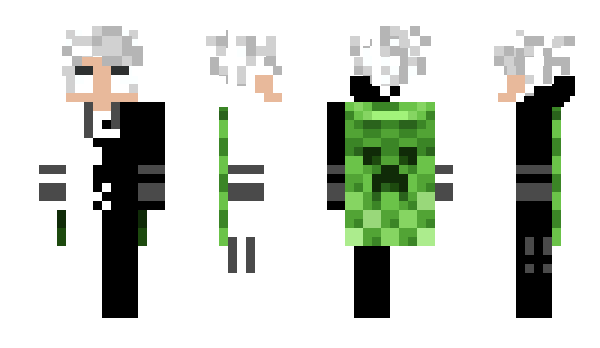 Minecraft skin InfinityWhite