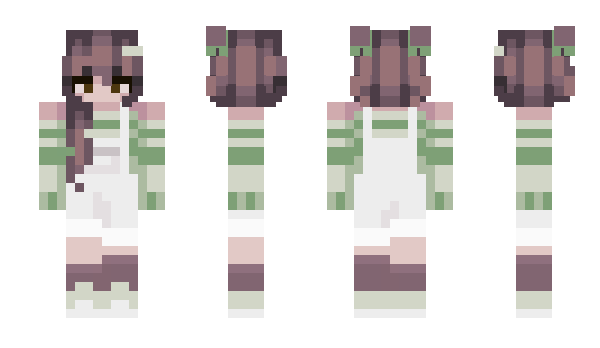 Minecraft скин по нику LadyOblis