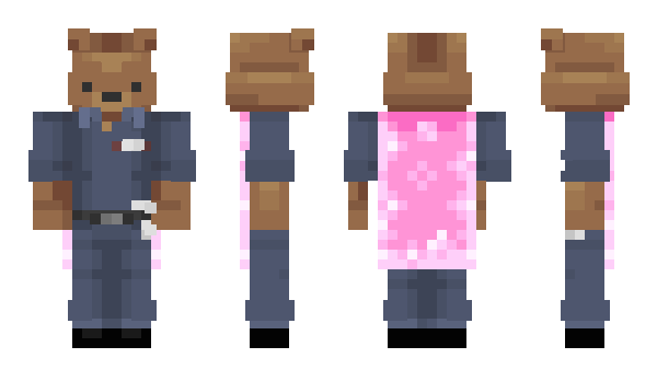 Minecraft skin TeilzeitTontaube