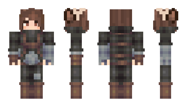 Minecraft skin cerf_cueil