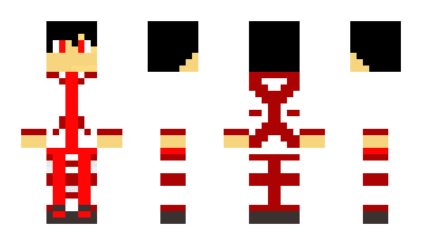 Minecraft скін по ніку FlamesGaming
