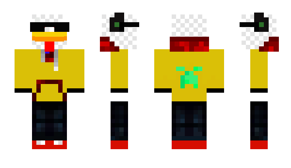 Minecraft skin TomVilla