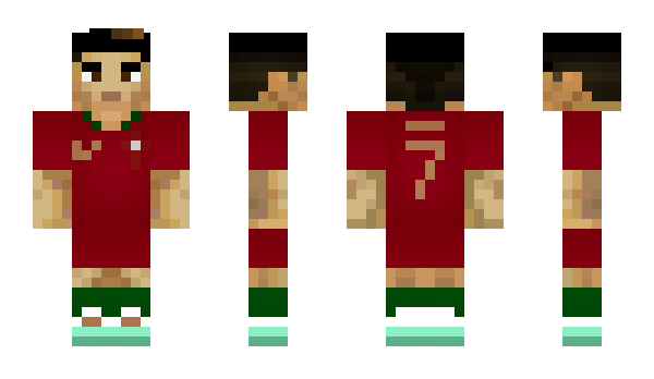 Minecraft skin C_Ronaldo