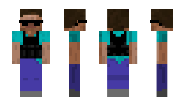 Minecraft skin ZombieBan