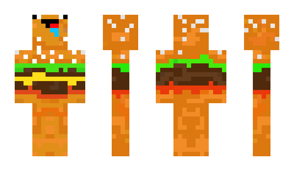 Minecraft skin Perkedel